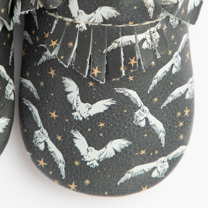Hedwig™ in Flight Moccasin Baby Shoe - Nature Baby Outfitter