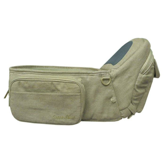Copper Pearl Sage Linen Hip Carrier