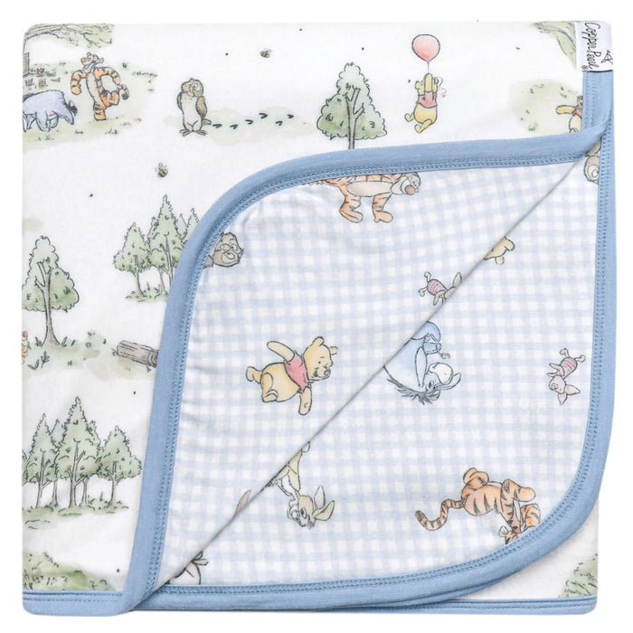 Hundred Acre Wood Three-Layer Quilt