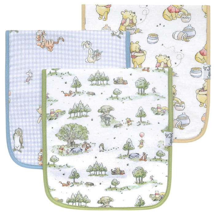 Hundred Acre Wood Burp Cloth Set