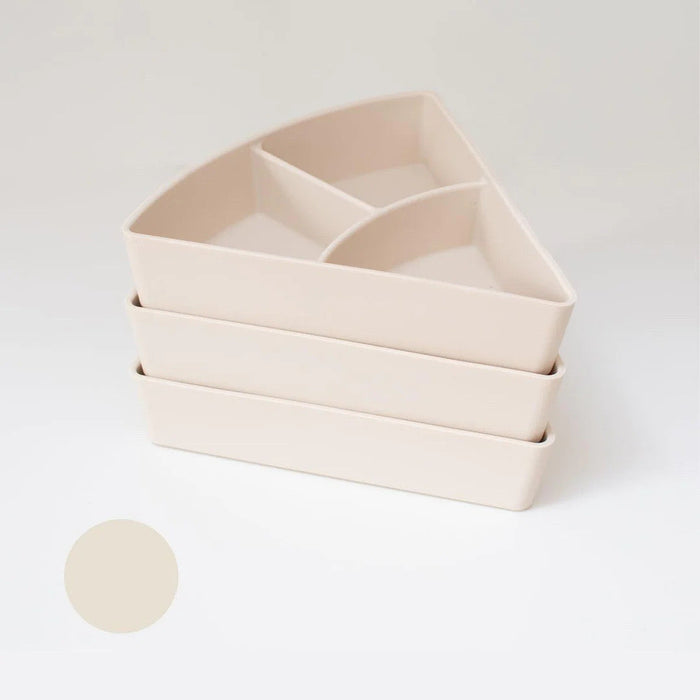 Sensory Play Tray with Removable Compartments and Lid