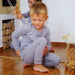 Merino Thermal Base-layer Set  - silver gray - Nature Baby Outfitter