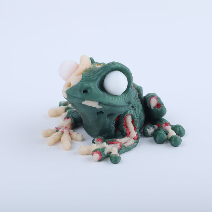 3D Printed Mini Fidget Creature Toy Pack – Articulated Party Favor Gift