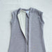2-LAYER MERINO WOOL SLEEP SACK WITH OPEN LEGS - silver gray - Nature Baby Outfitter