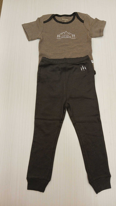 Little Explorer Organic Cotton Bodysuit & Pants Set