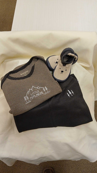 Little Explorer Organic Cotton Bodysuit & Pants Set
