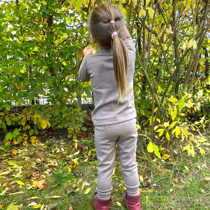 Merino Thermal Base-layer Set - mele beige