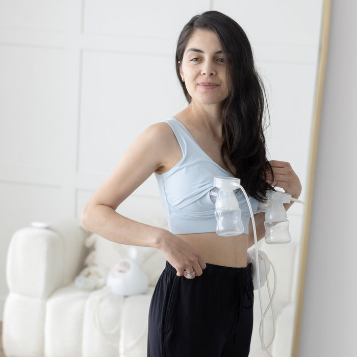 Everyday Luxe® 3.0 Nursing & Hands-Free Pumping Bra - Nature Baby Outfitter