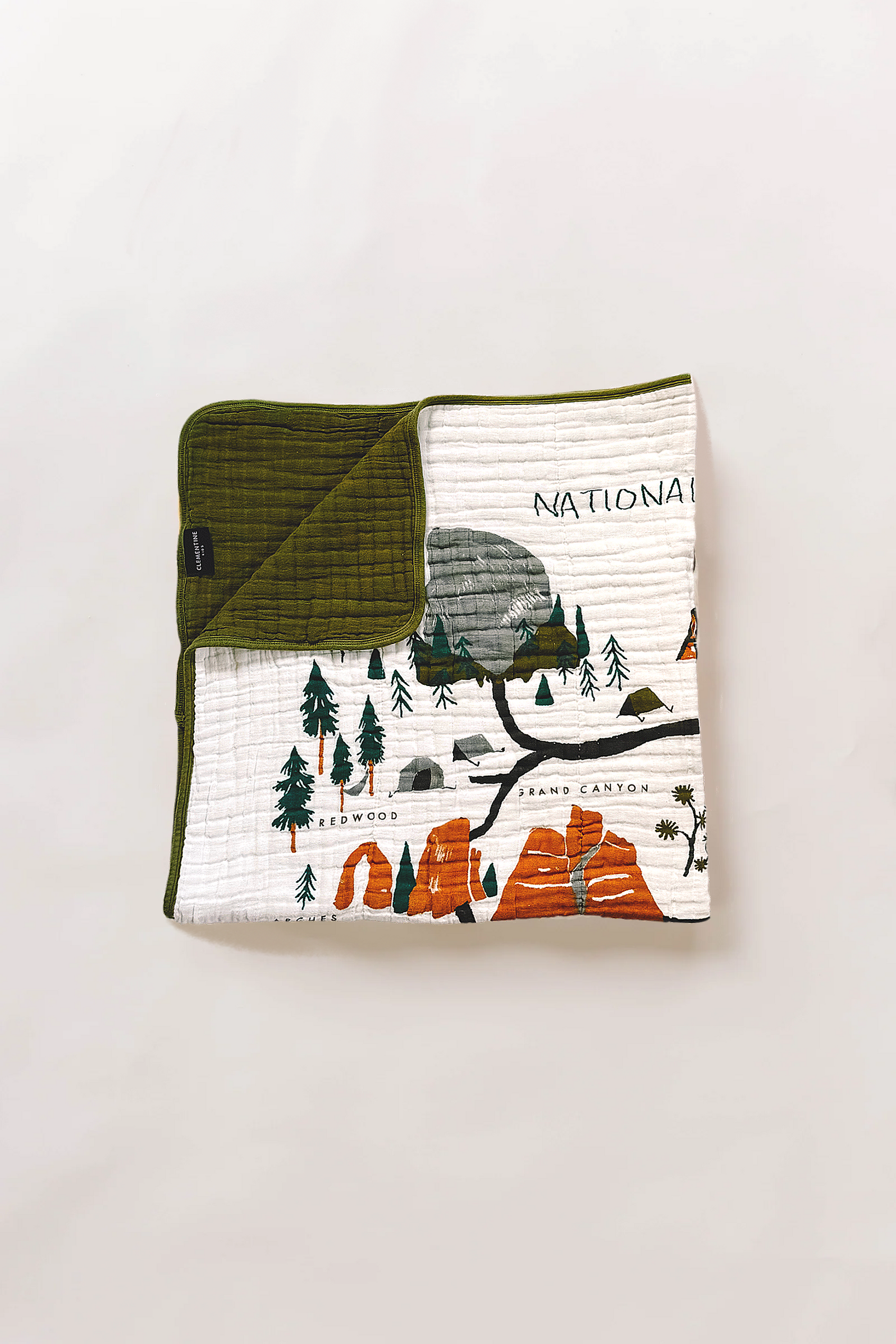 National Parks Baby Quilt National Parks Quilt — Nature Baby Outfitter