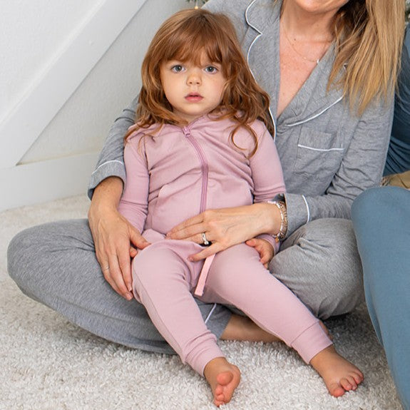 Blush Zipper Hoodie