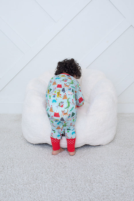 Crackling Christmas Convertible Coverall