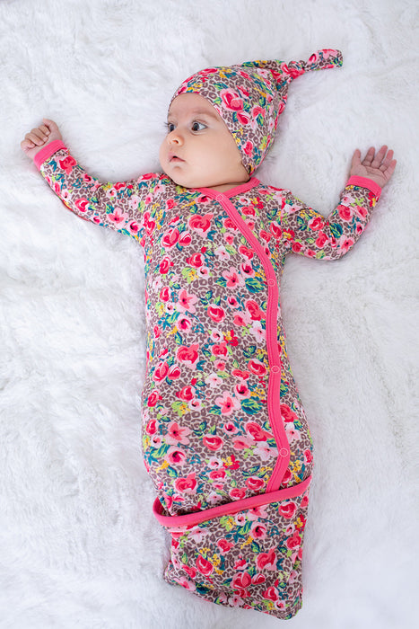 Savannna Rose Gown & Hat