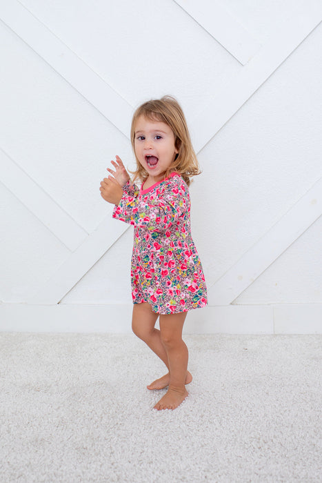 Savanna Rose Bodysuit Dress