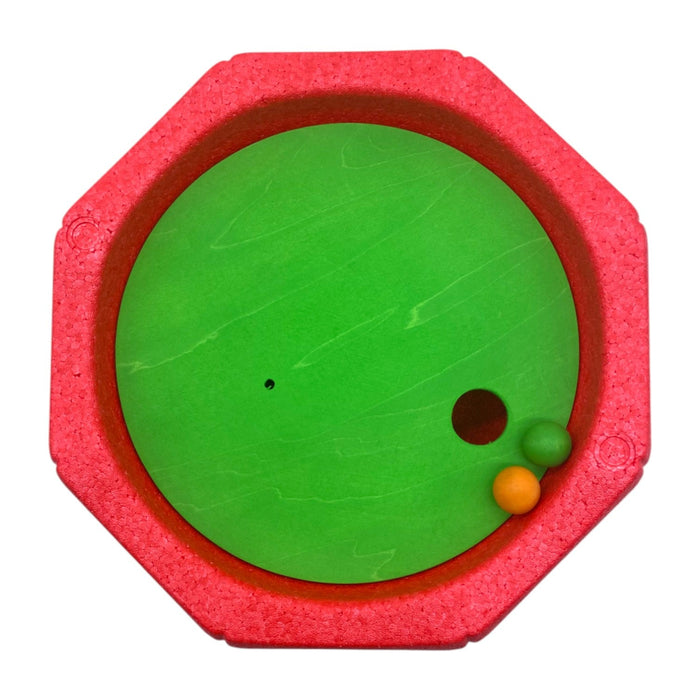 6-Piece Rolling Discs Set for Stepping Stones – Includes 6 Wooden Balls in Varying Sizes