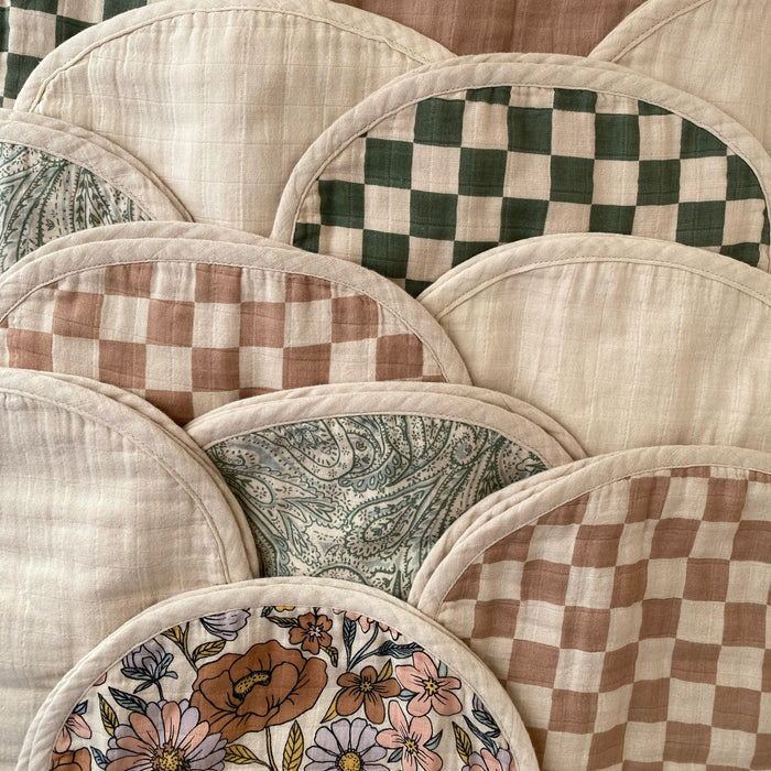 Organic Cotton Muslin Burp Cloth 2-Pack - Nature Baby Outfitter