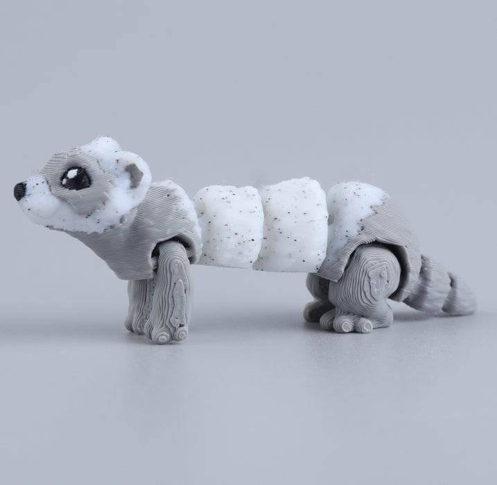 3D Printed Mini Fidget Creature Toy Pack – Articulated Party Favor Gift