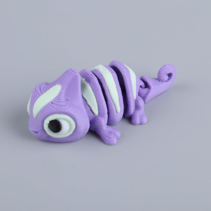 3D Printed Mini Fidget Creature Toy Pack – Articulated Party Favor Gift