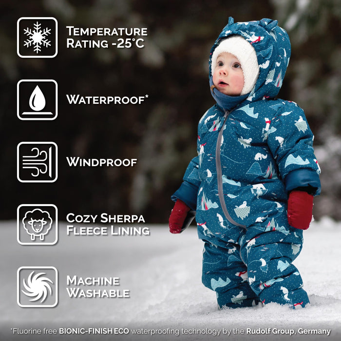 Arctic Toasty Dry Waterproof Puffy Snow Suit