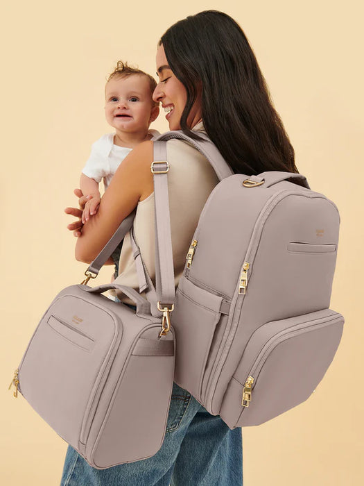 JuJuBe Classic Diaper Backpack - Taupe