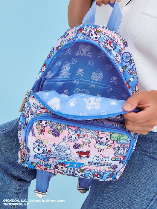 tokidoki Everyday Mini Backpack - C'est la vie à Paris