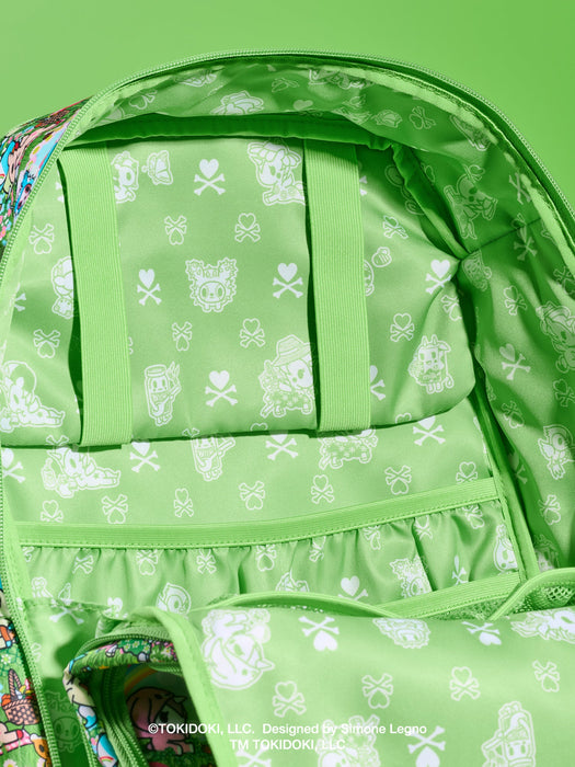 tokidoki Zealous Diaper Bag Backpack - Meadow Blooms