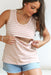 Invisible Zip Breastfeeding Tank Top - Nature Baby Outfitter