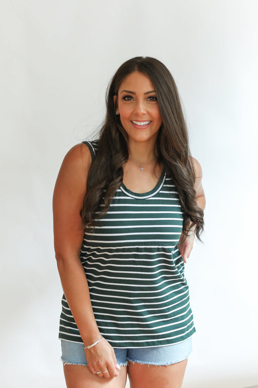 Invisible Zip Breastfeeding Tank Top - Nature Baby Outfitter