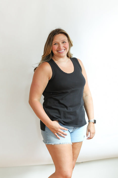 Invisible Zip Breastfeeding Tank Top - Nature Baby Outfitter