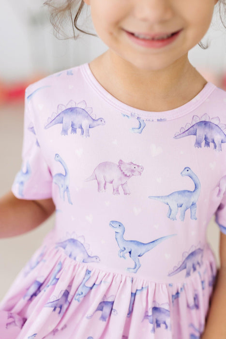 Jurassic Joy S/S Pocket Twirl Dress