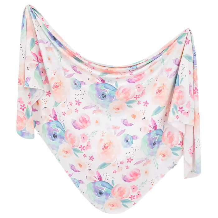 Bloom Large Premium Knit Swaddle Blanket