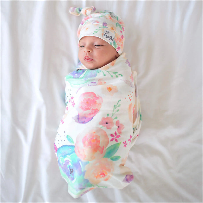Bloom Large Premium Knit Swaddle Blanket
