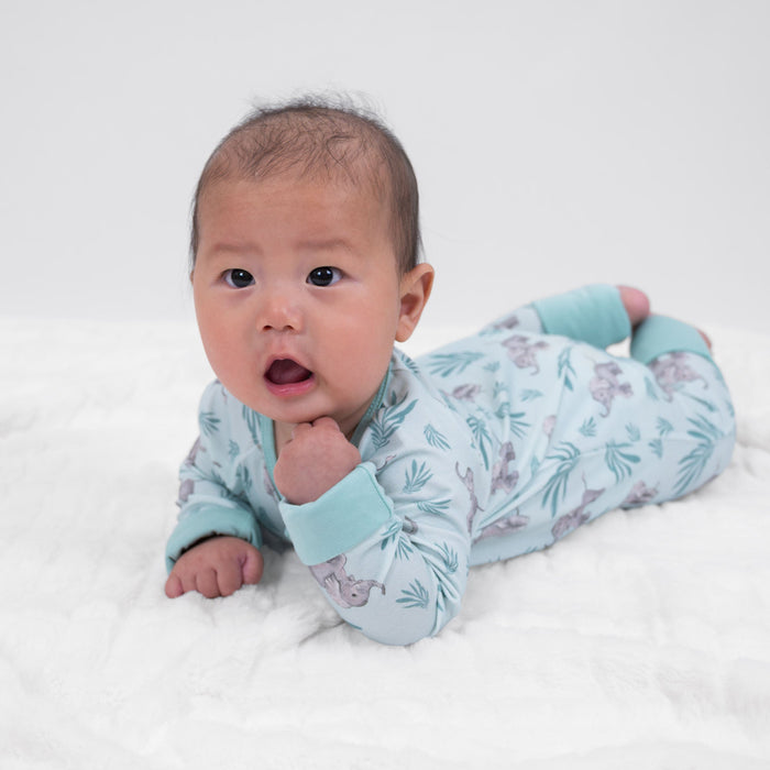 Elephantastic Zipper One Piece Pajama