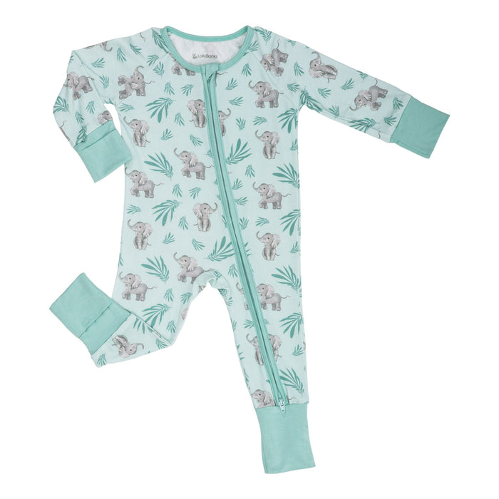 Elephantastic Zipper One Piece Pajama