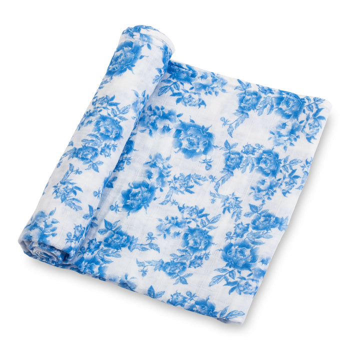 A Peony For Your Thoughts Swaddle Blanket