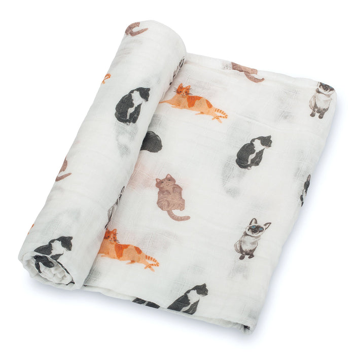 Purr-fect Swaddle Blanket