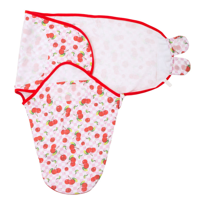 Cherry On Top Swaddle Sack