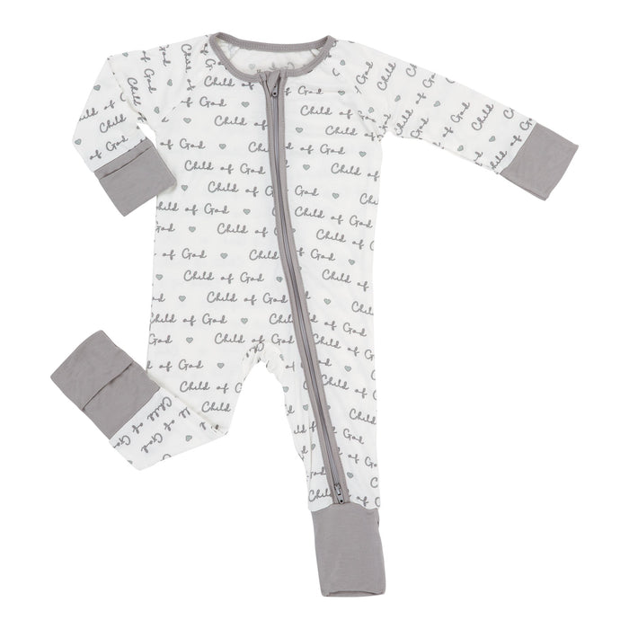 Child Of God Zipper One Piece Pajama