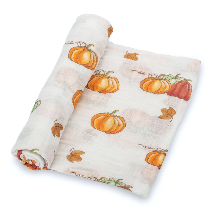 Pumpkin Patch Swaddle Blankets