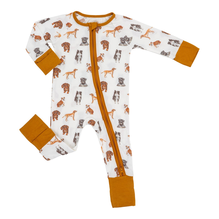 Doggone Cute Zipper One Piece Pajama