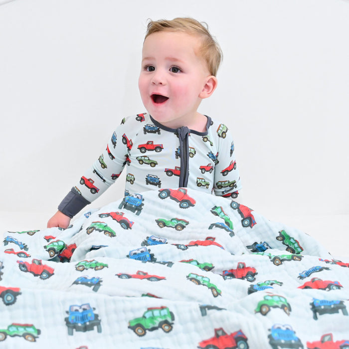 Adventure Is Calling Zipper One Piece Pajama