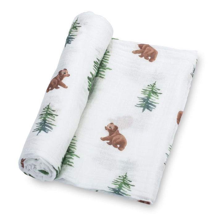 Baby Bear Swaddle Blanket