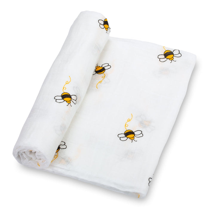 Bee-utiful Swaddle Blanket