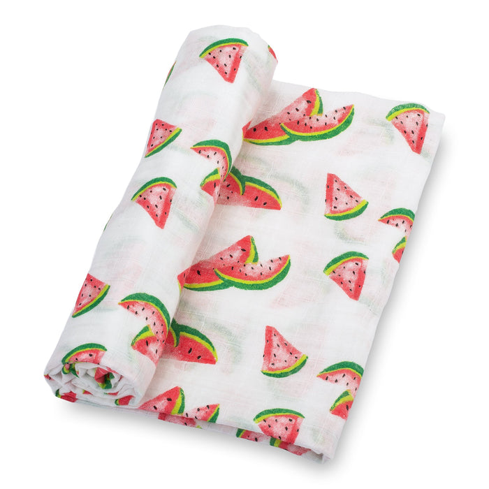 One In A Melon Swaddle Blanket