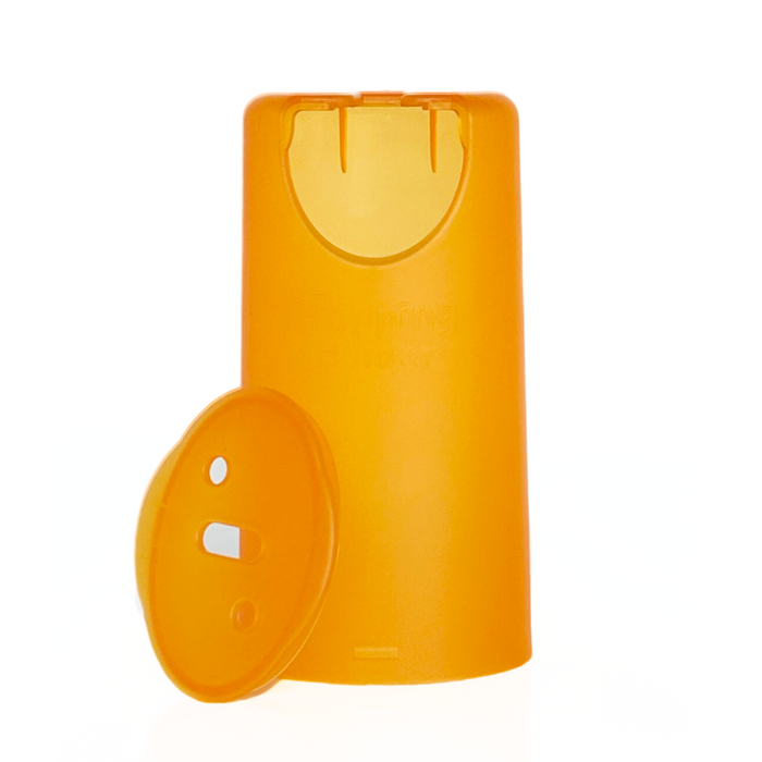 Flipping Holder TRAVEL - food pouch and juice box holder, fits cup holders - Nature Baby Outfitter