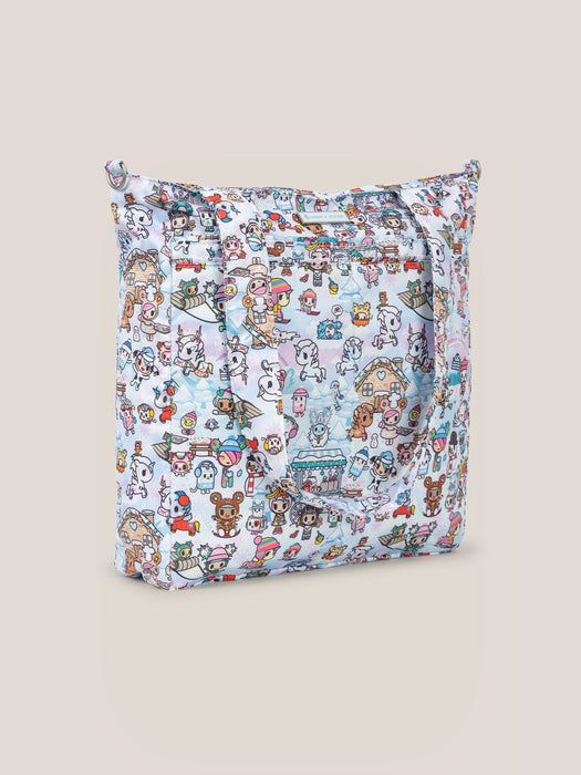 tokidoki Snow Day Be Light Diaper Bag Tote — Ice Blue