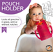 Flipping Holder DELUXE w/ LID (Pink) - Nature Baby Outfitter