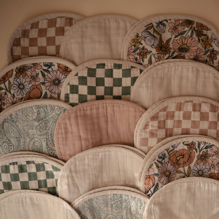 Organic Cotton Muslin Burp Cloth 2-Pack - Nature Baby Outfitter