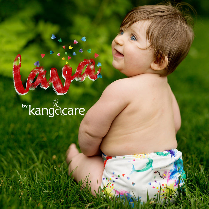 Rumparooz One Size Cloth Diaper Covers - Lava