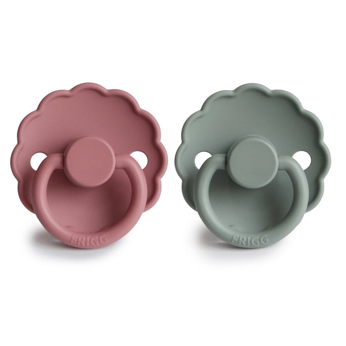 FRIGG Daisy Silicone Pacifier 2-Pack - Nature Baby Outfitter