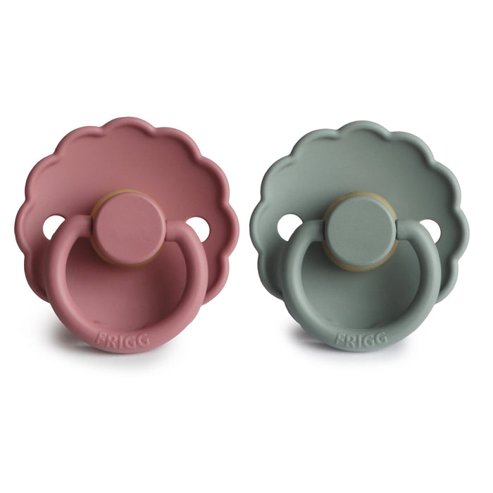 FRIGG Daisy Natural Rubber Pacifier 2-Pack - Nature Baby Outfitter